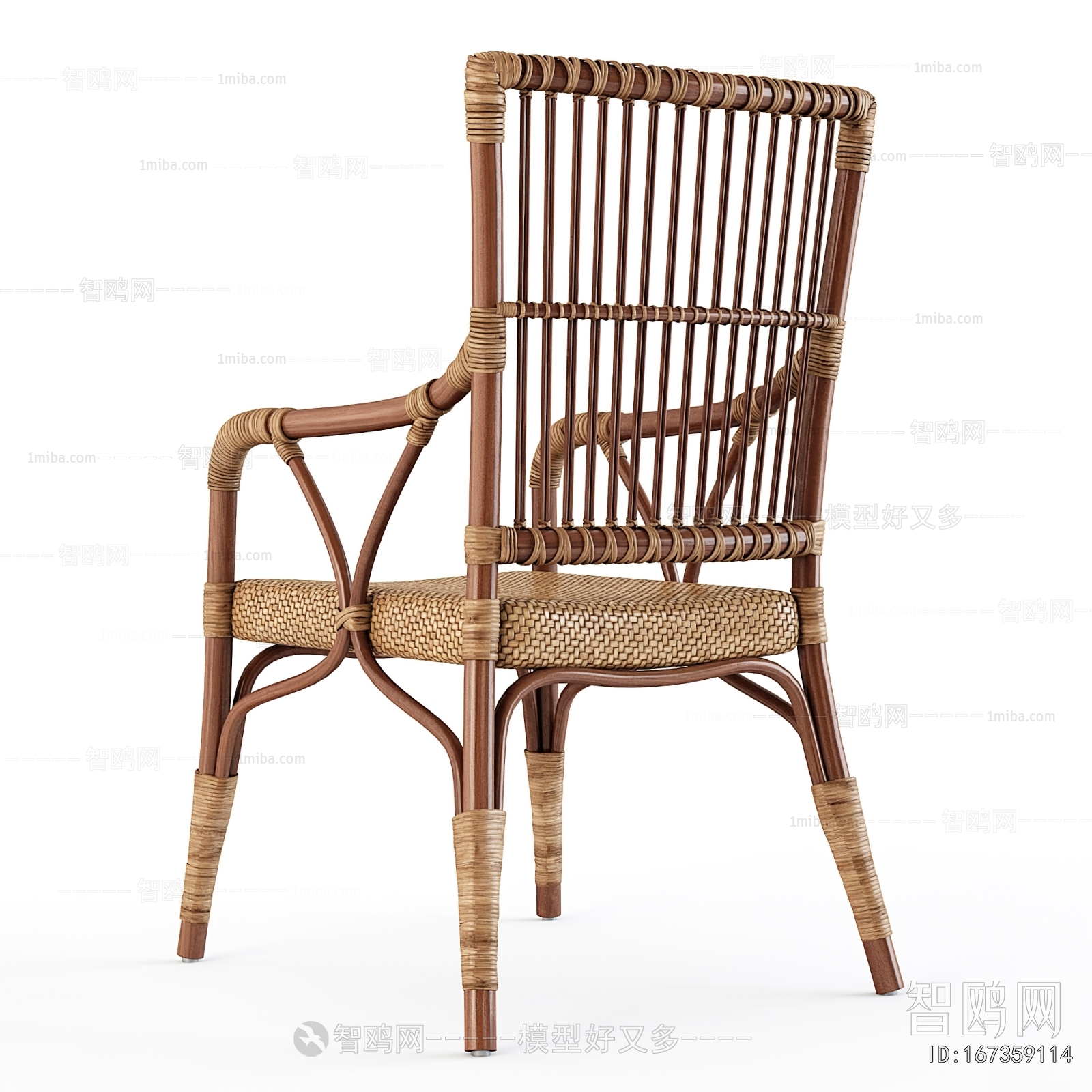 Southeast Asian Style Lounge Chair