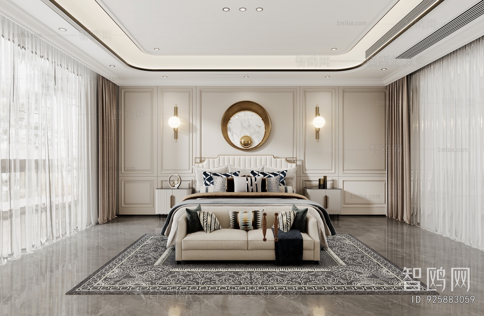 European Style Bedroom