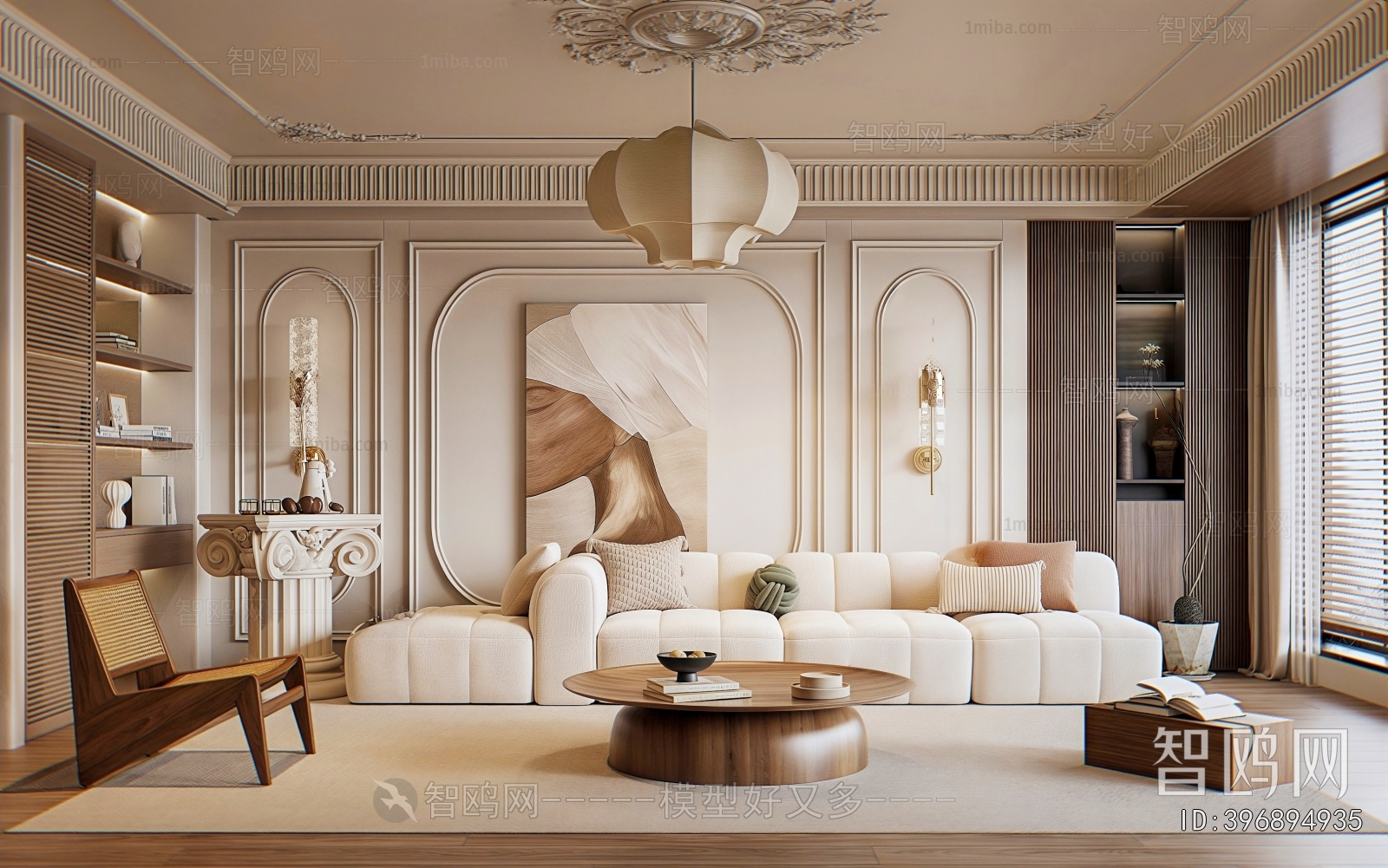 French Style A Living Room