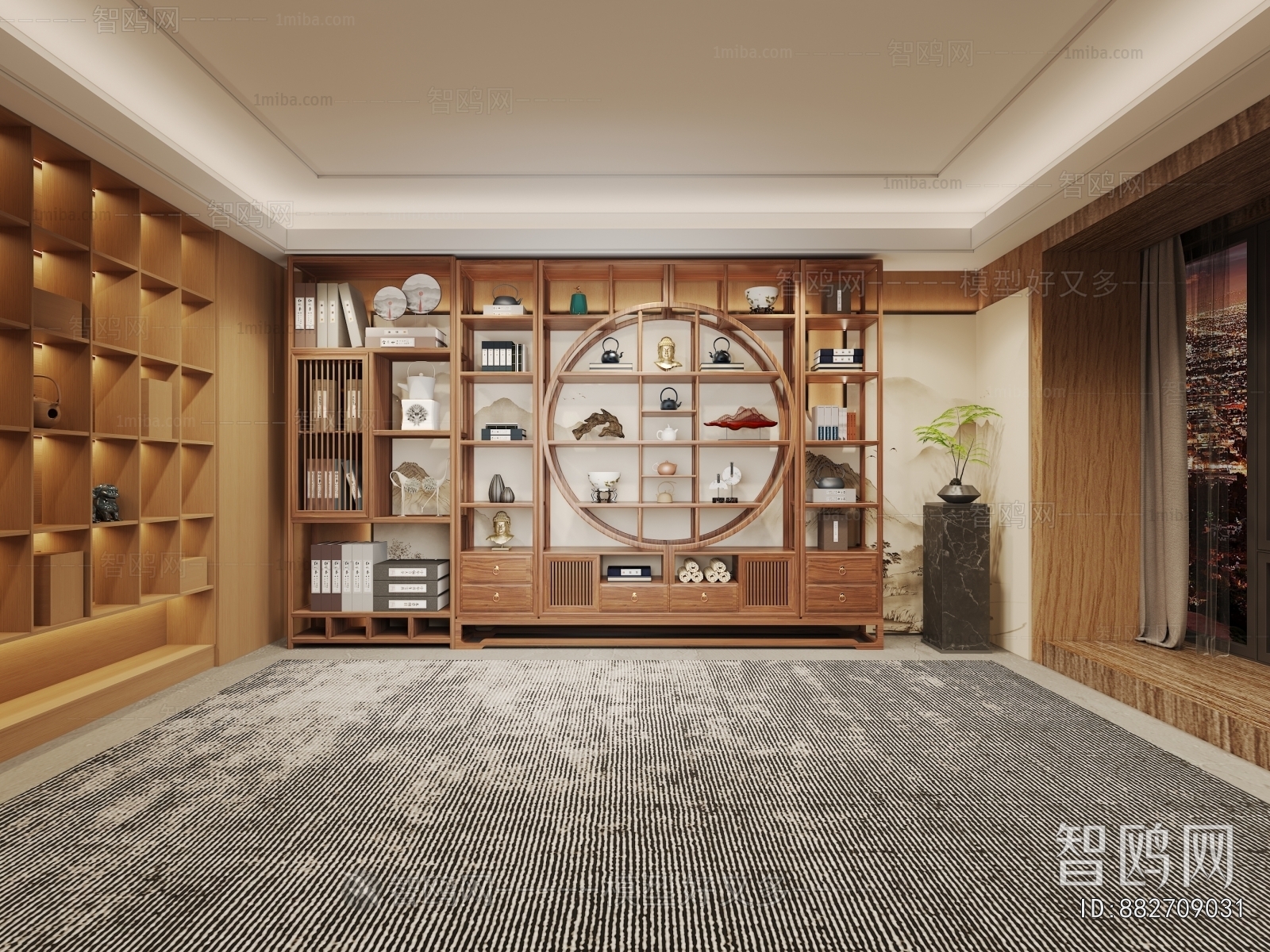 New Chinese Style Antique Rack