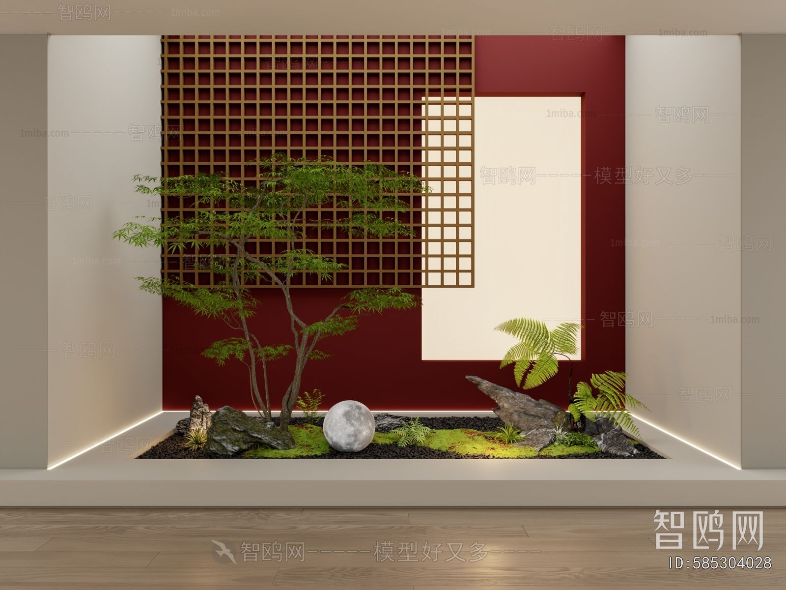 现代景观植物小品