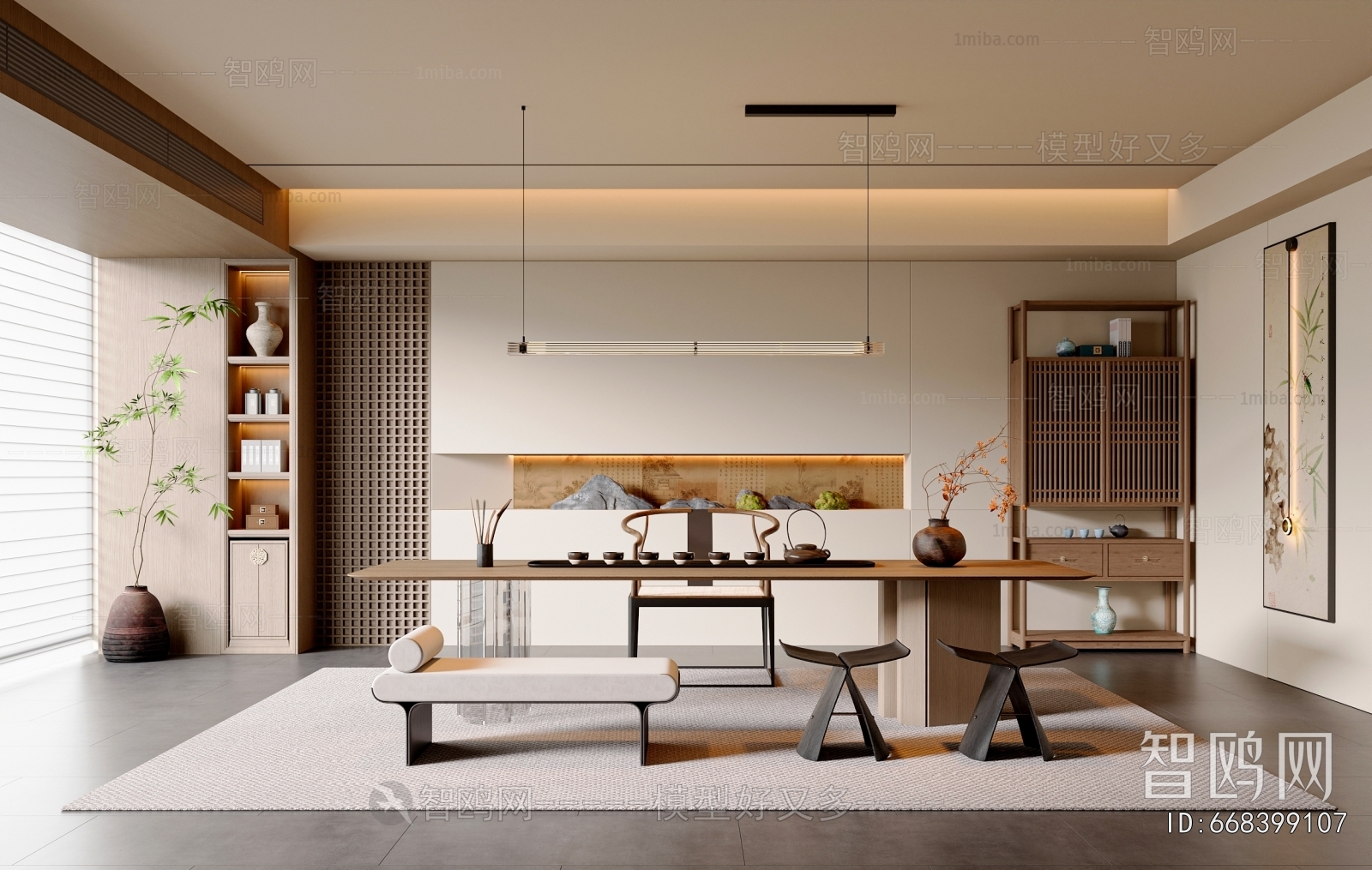 New Chinese Style Tea House