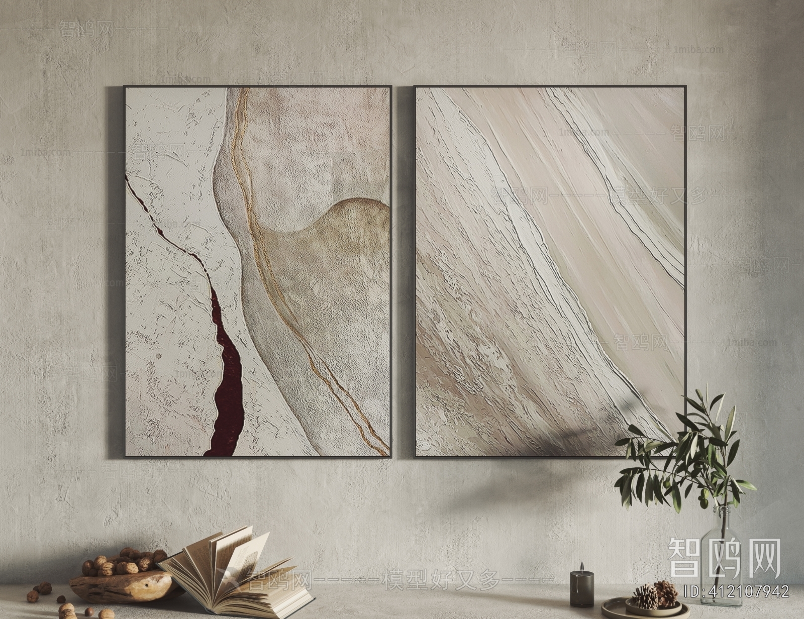 Wabi-sabi Style Painting