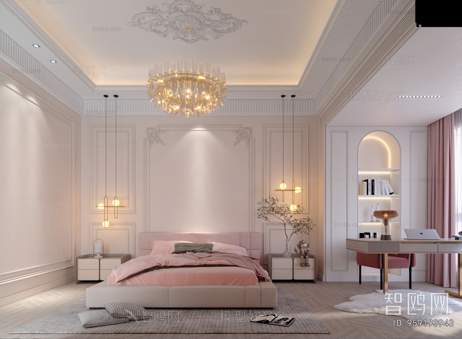French Style Bedroom