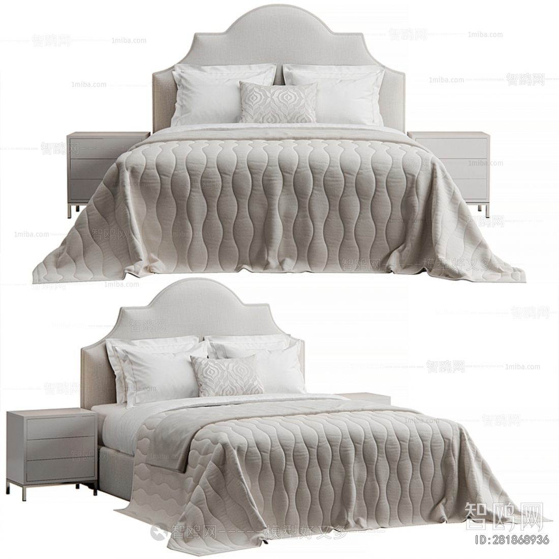 Modern Double Bed