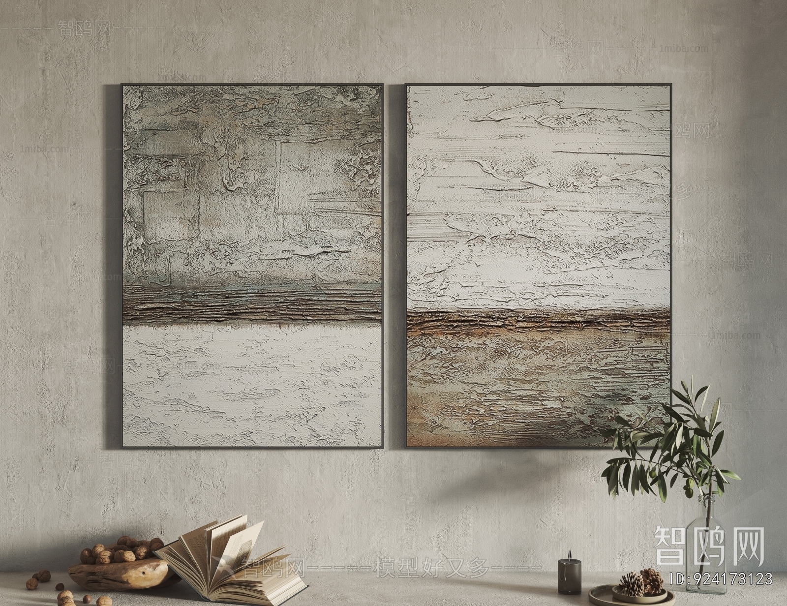 Wabi-sabi Style Painting