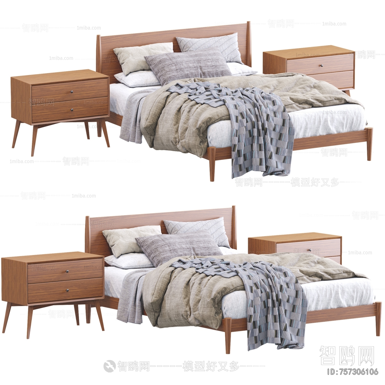 Modern Double Bed