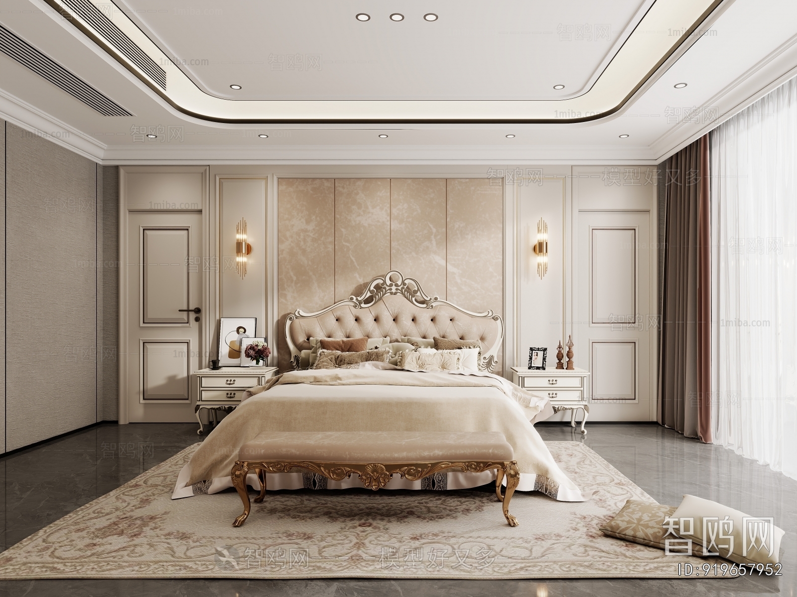 European Style Bedroom