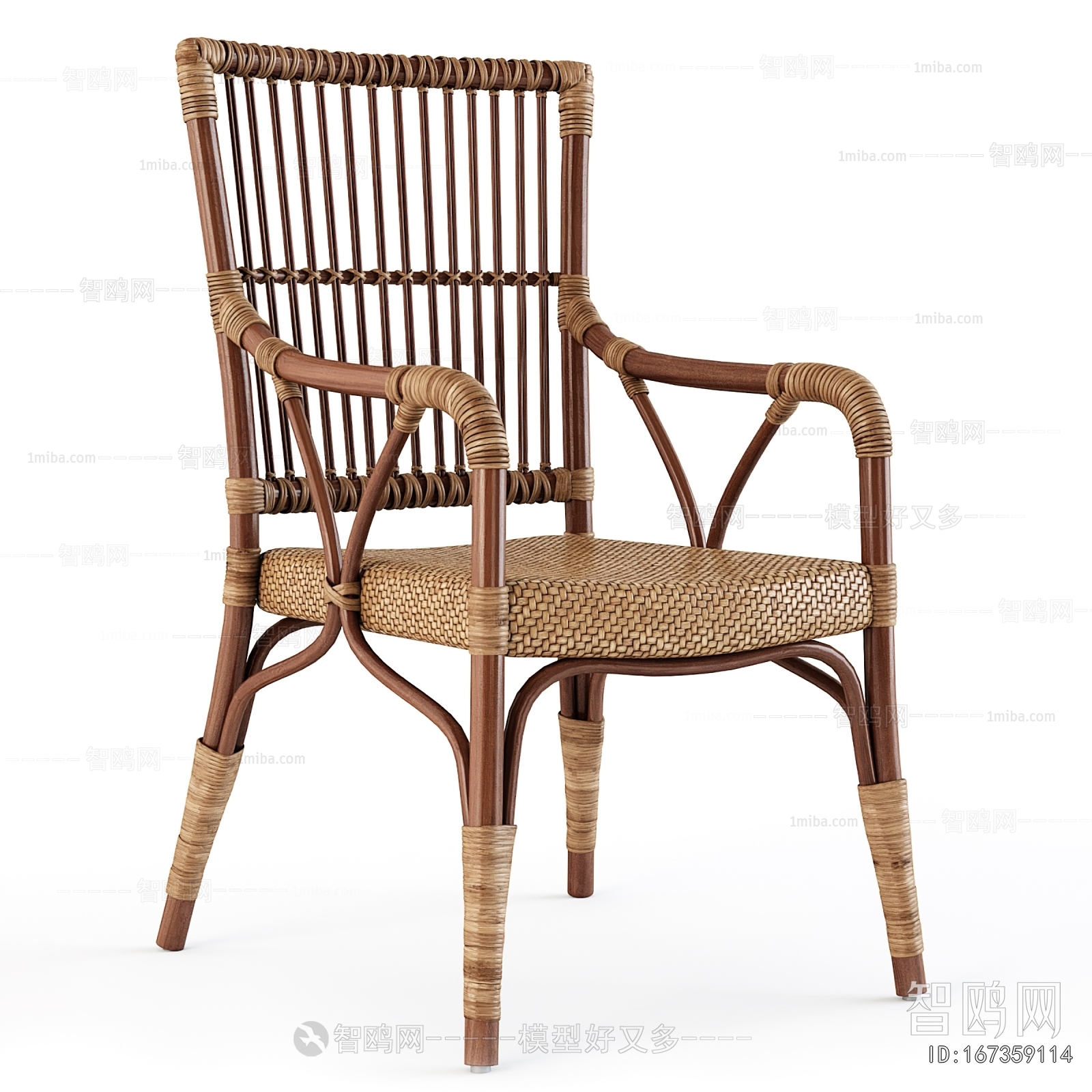Southeast Asian Style Lounge Chair