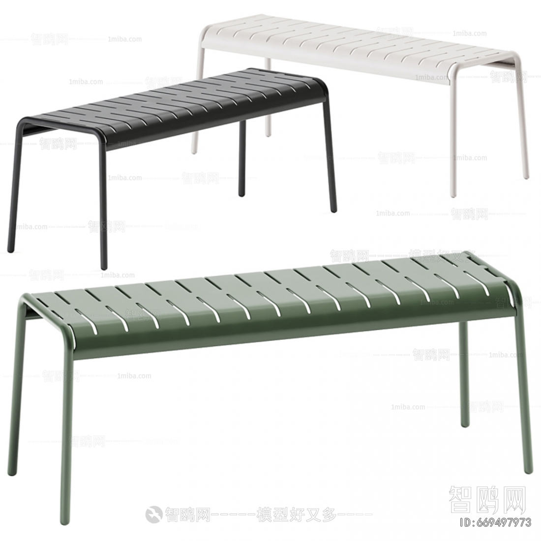 Modern Bench