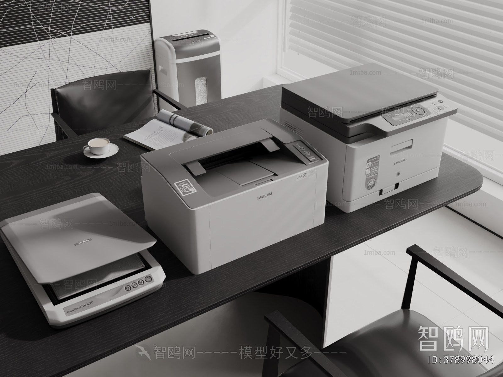 现代办公打印机组合