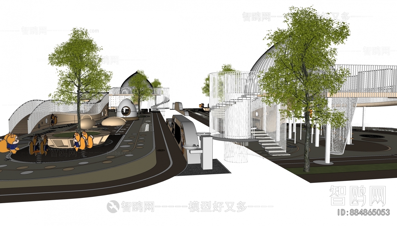 现代口袋公园