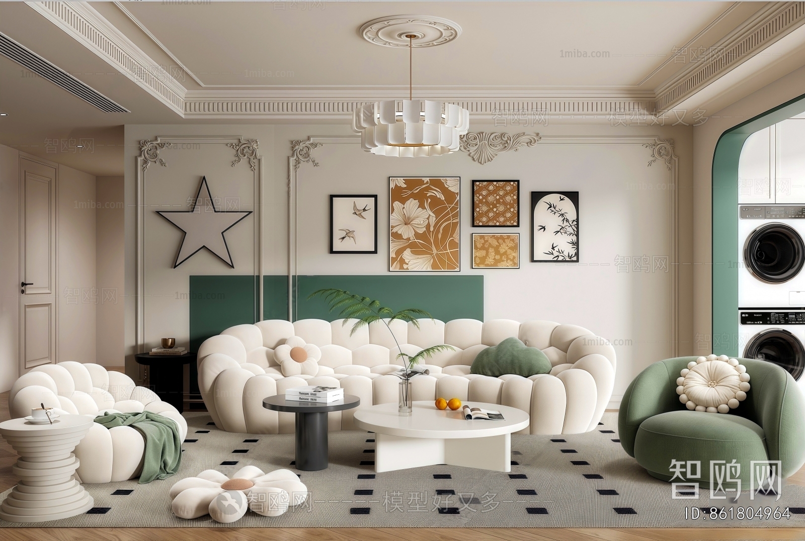 French Style A Living Room