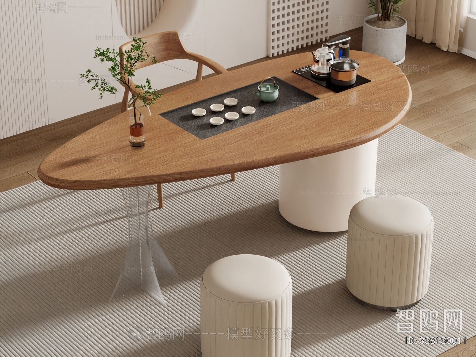 Japanese Style Tea Tables And Chairs