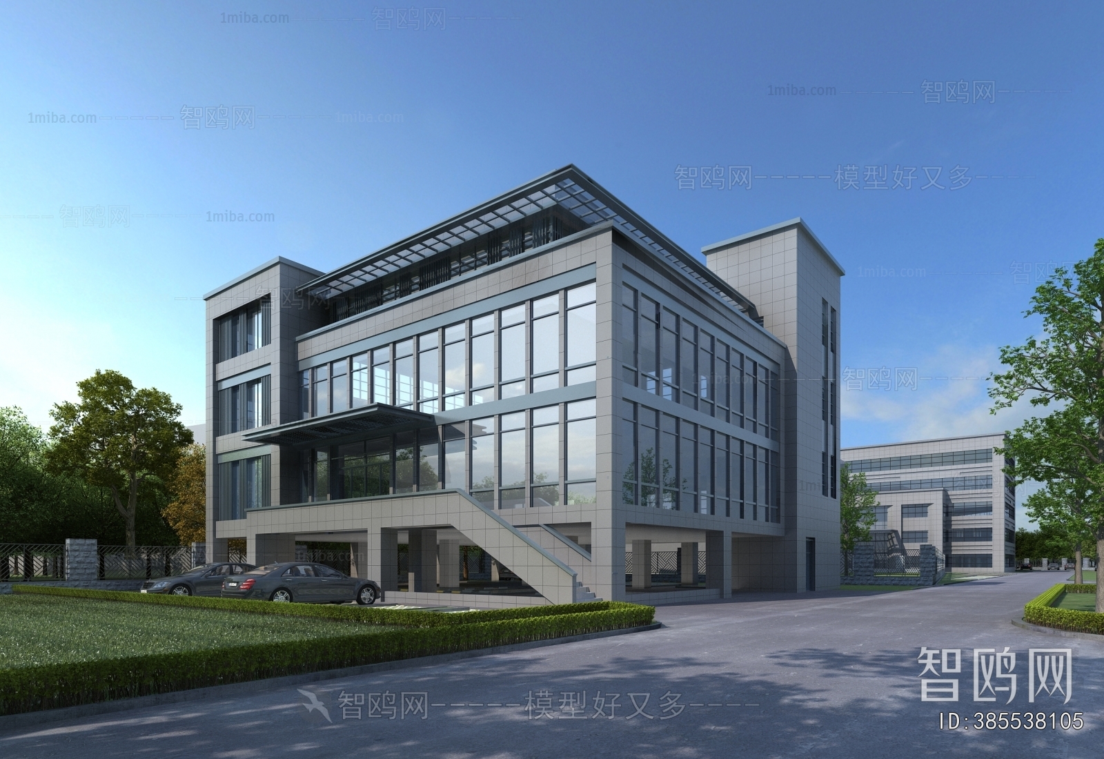 Modern Appearance Of Commercial Building