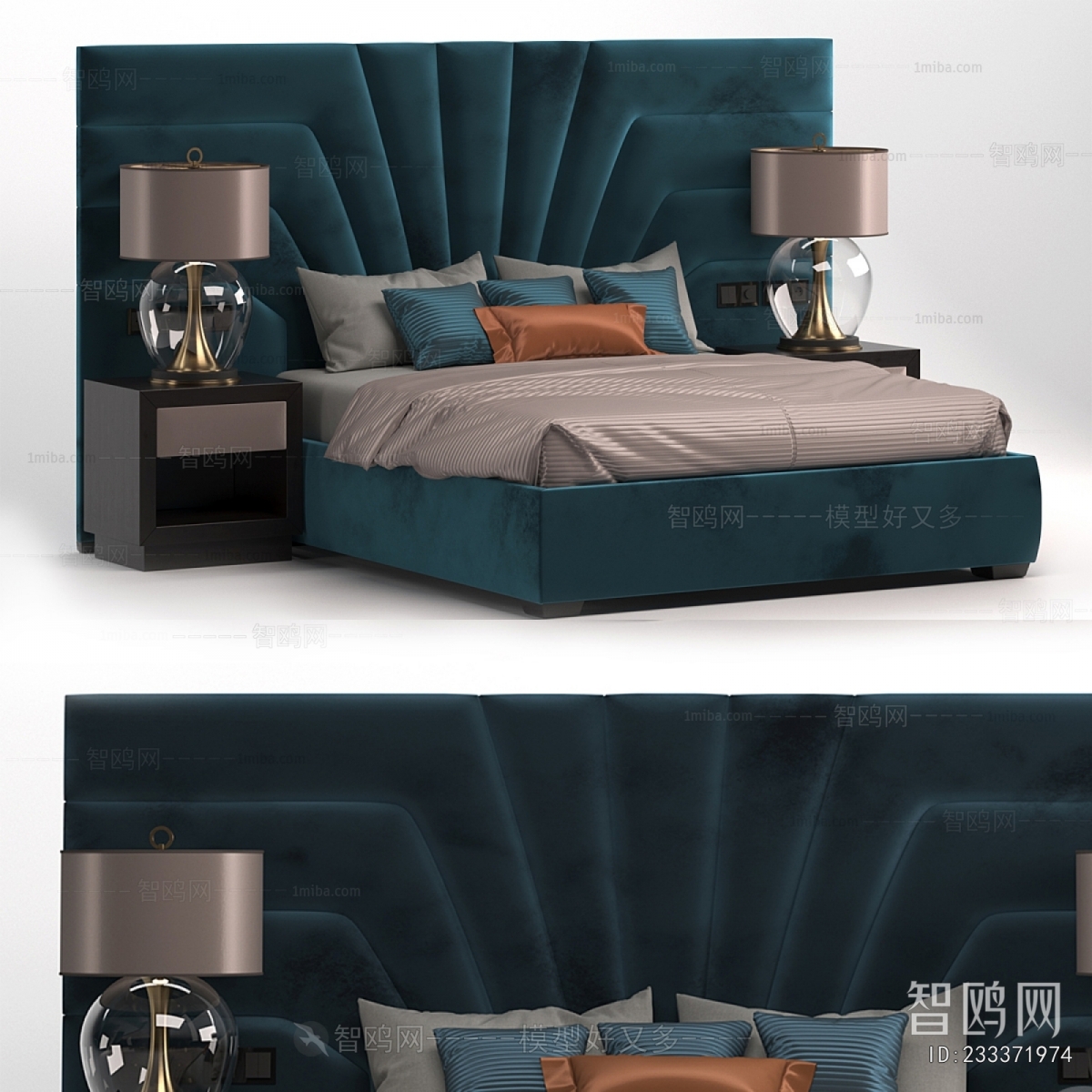 Modern Double Bed