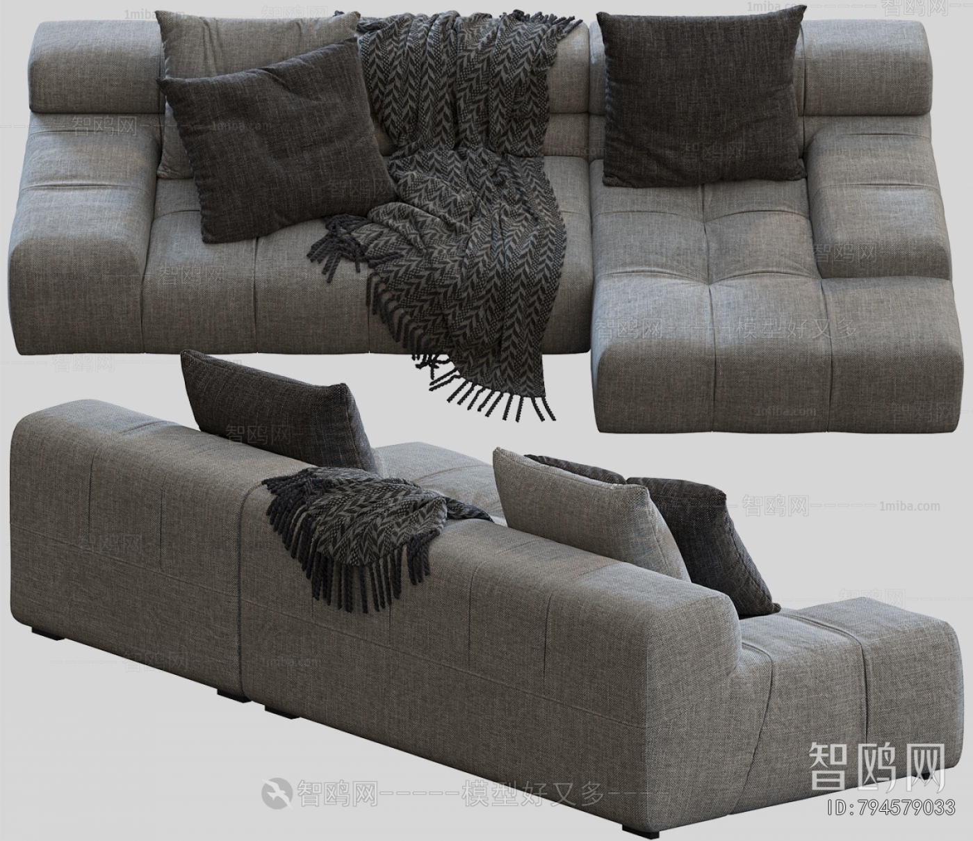 Modern Multi Person Sofa