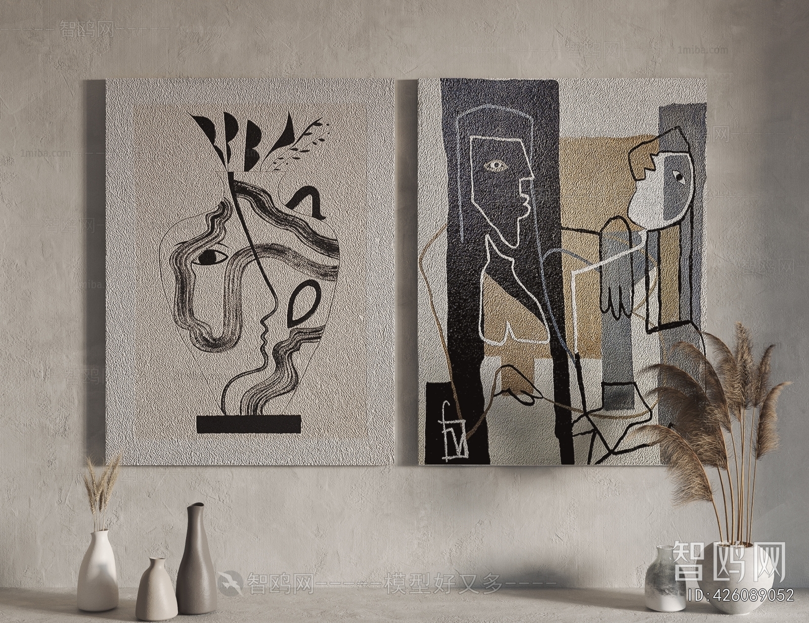 Wabi-sabi Style Painting