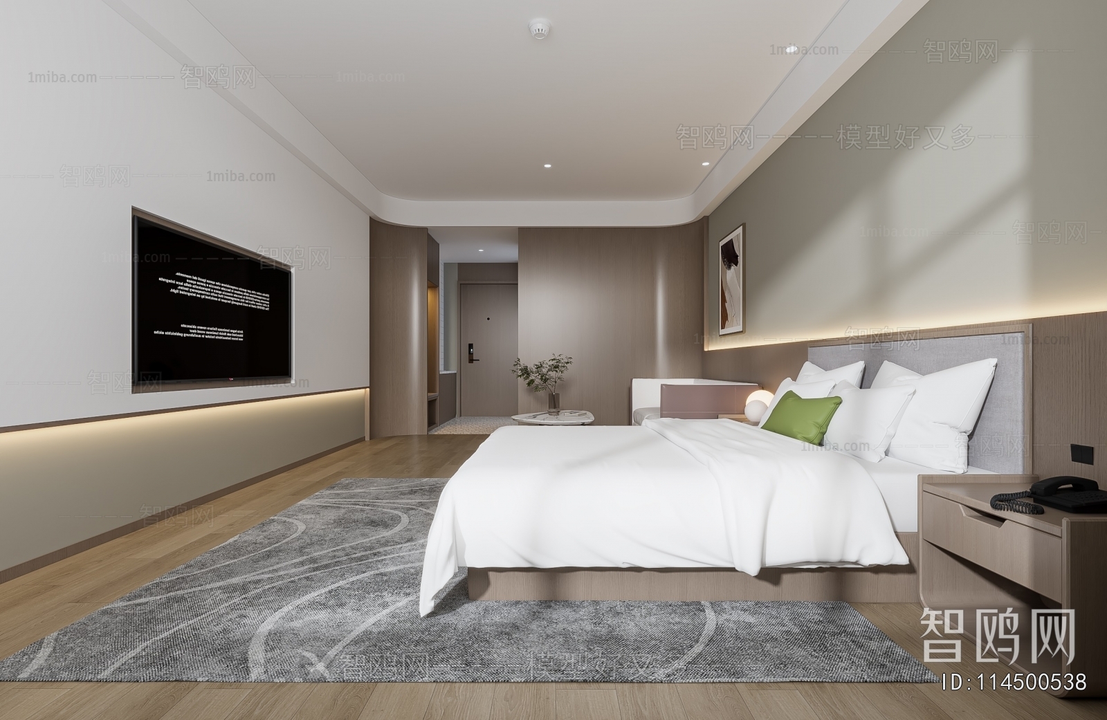 Modern Guest Room