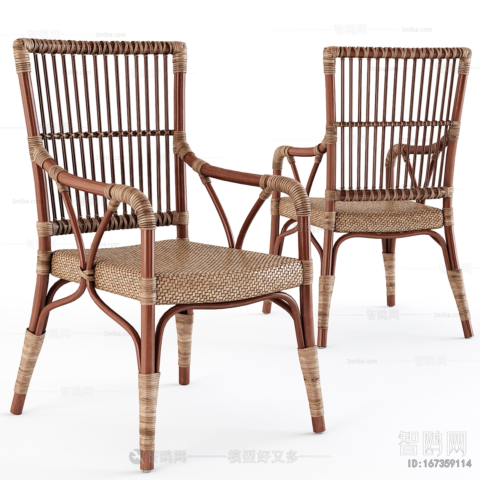 Southeast Asian Style Lounge Chair