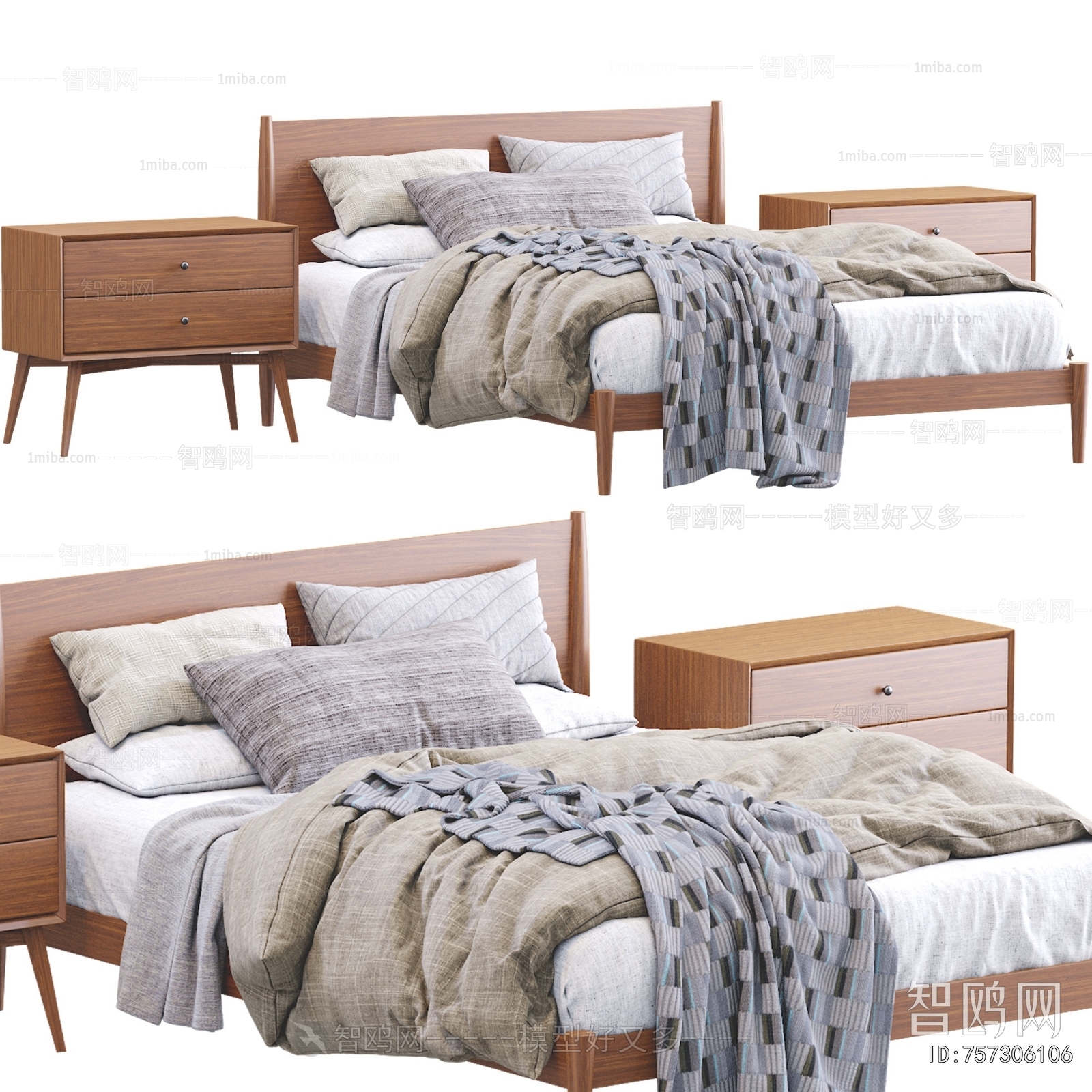 Modern Double Bed