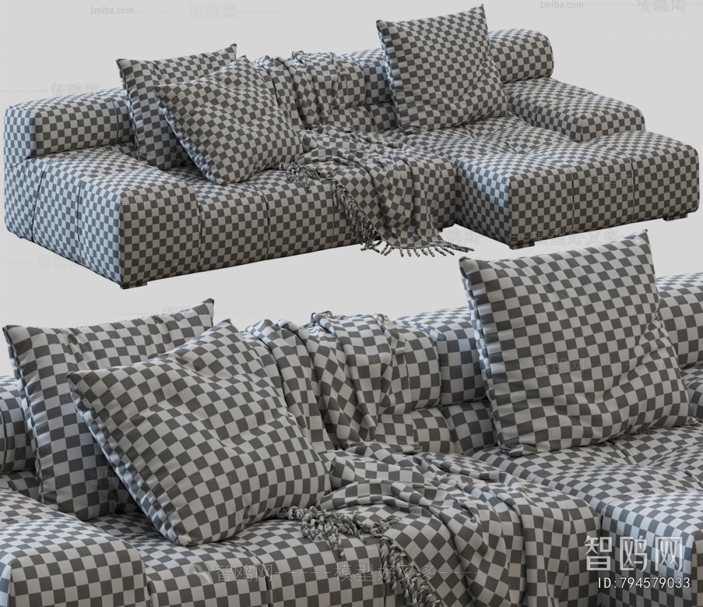 Modern Multi Person Sofa