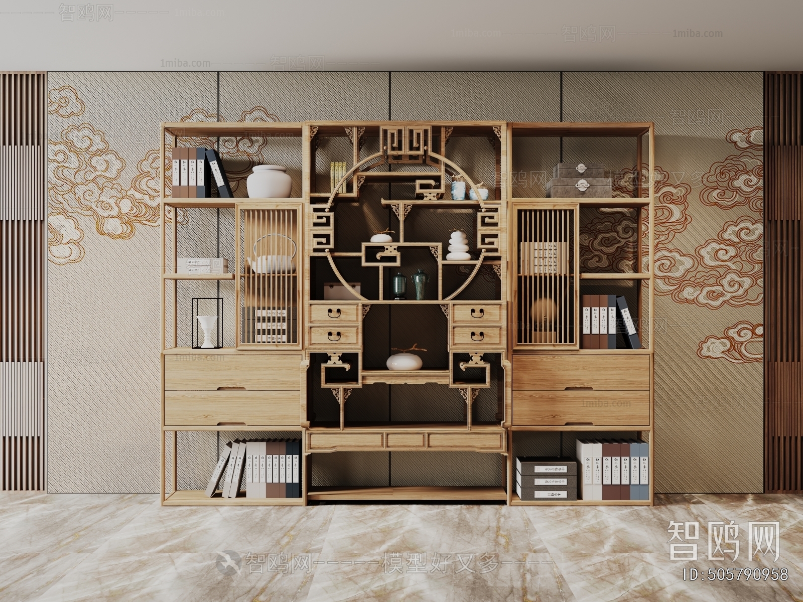 New Chinese Style Antique Rack