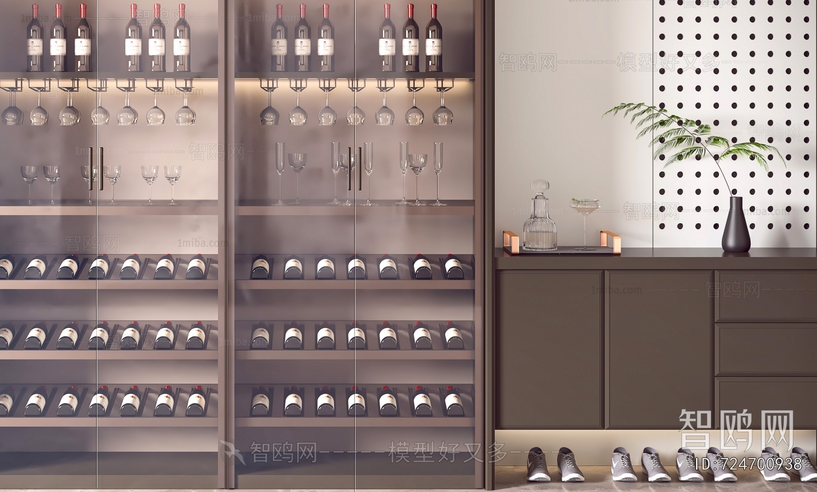 Modern Wine Cabinet