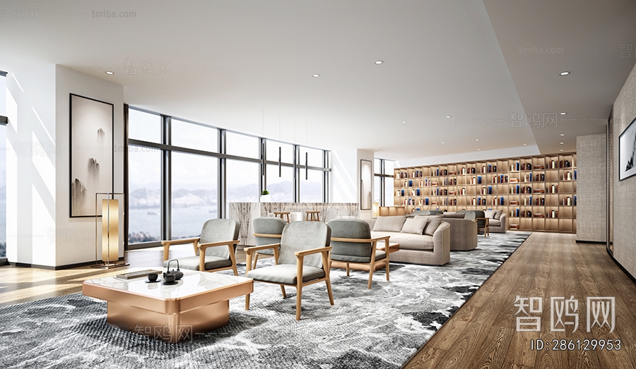 Modern Office Rest Area