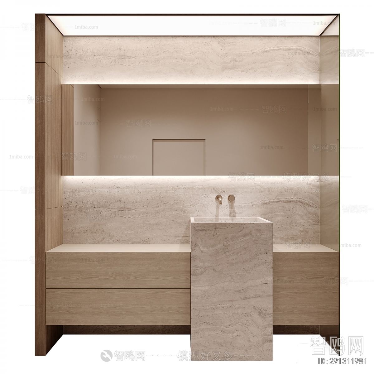 Modern Bathroom Cabinet