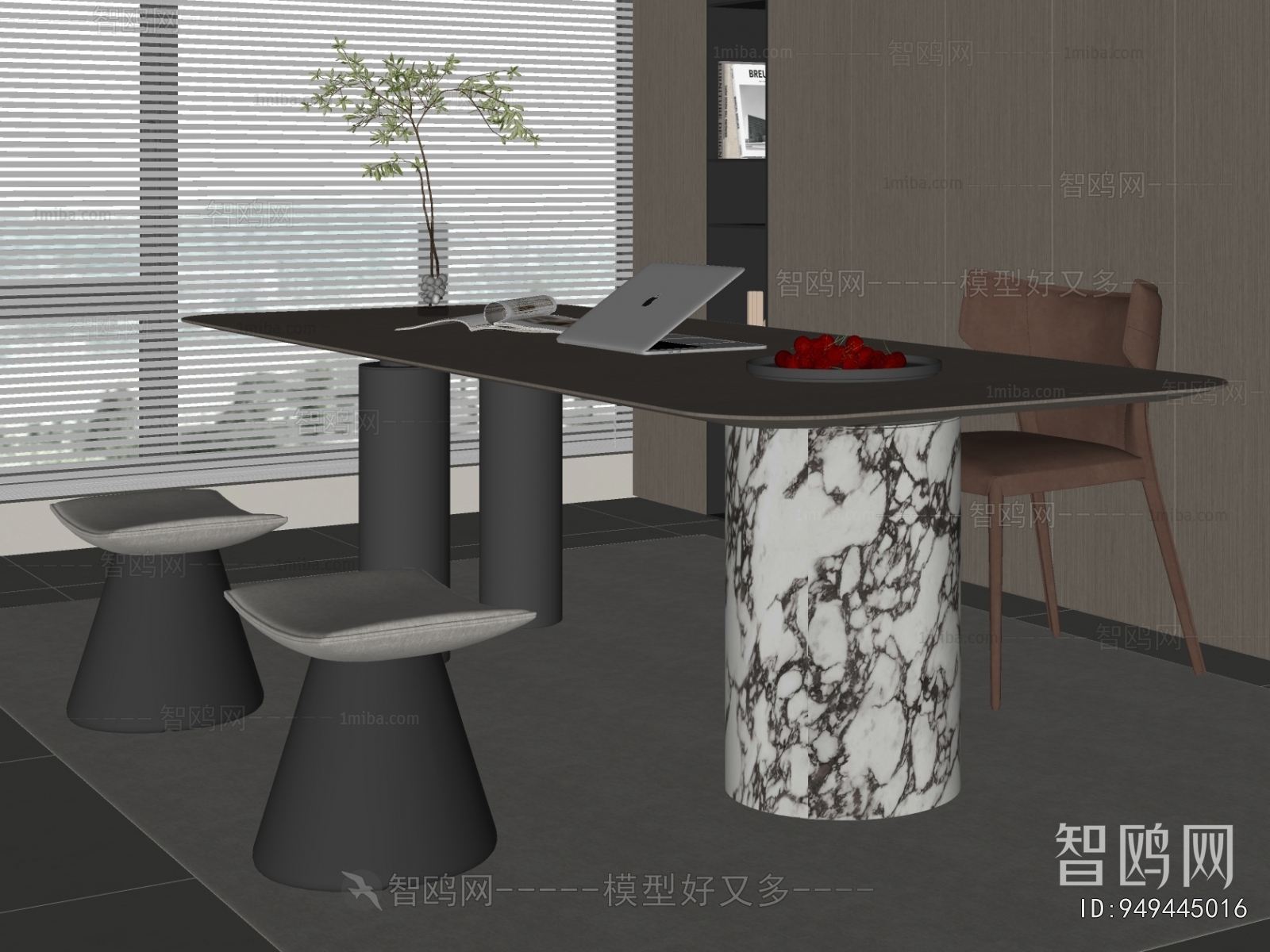 Modern Computer Desk And Chair