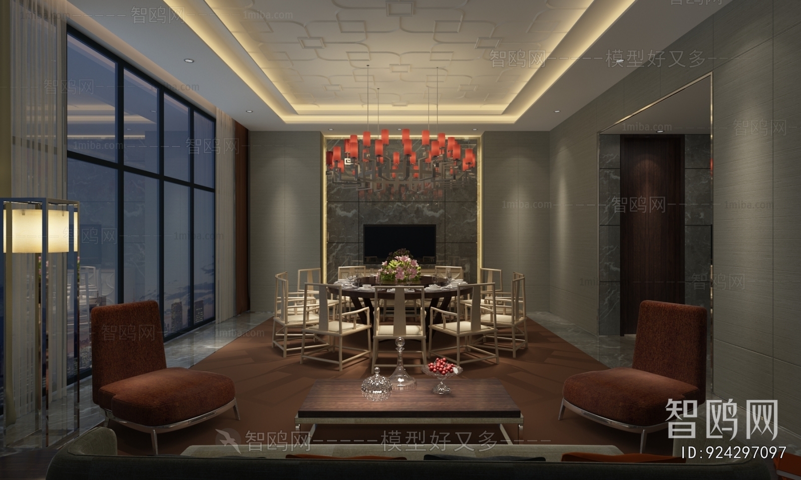 New Chinese Style Restaurant Box