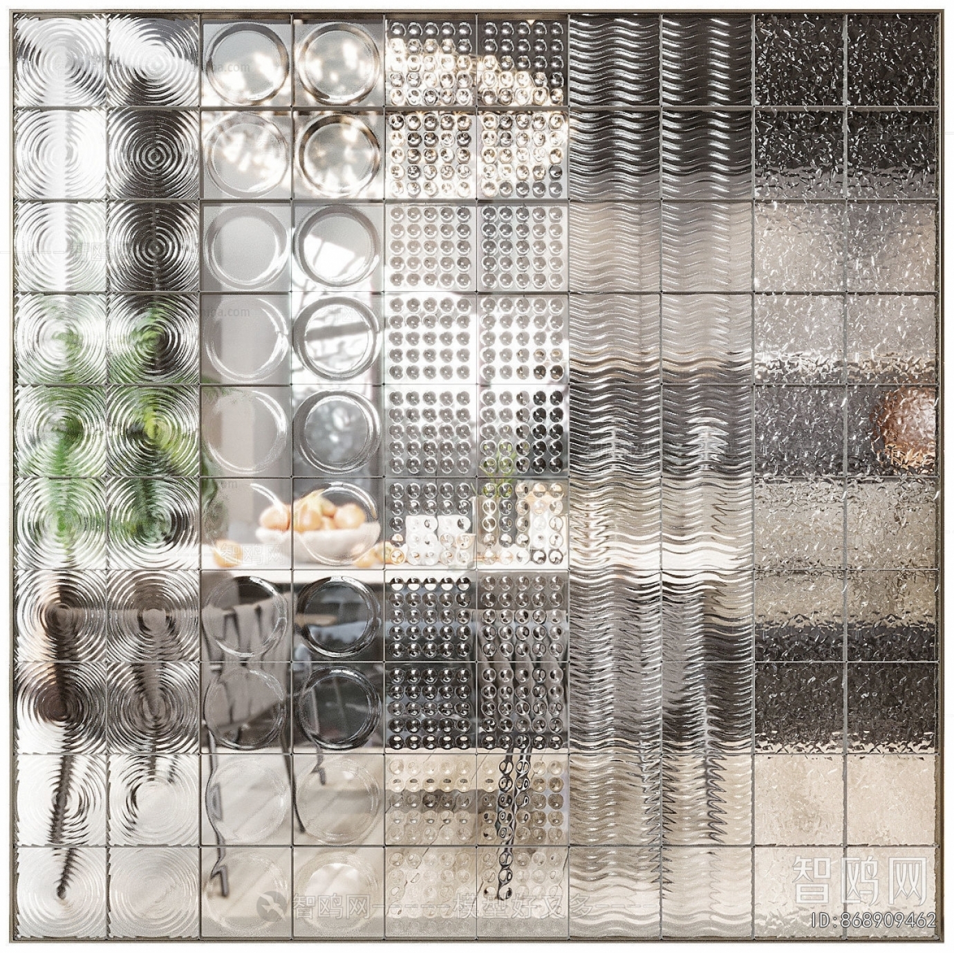 Modern Glass Screen Partition