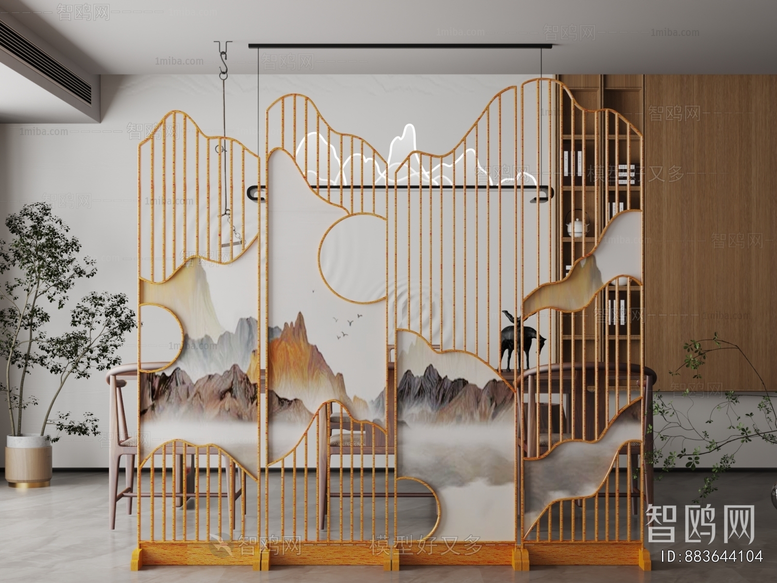 New Chinese Style Partition