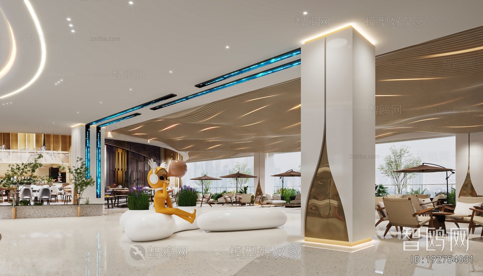 Modern Shopping Mall