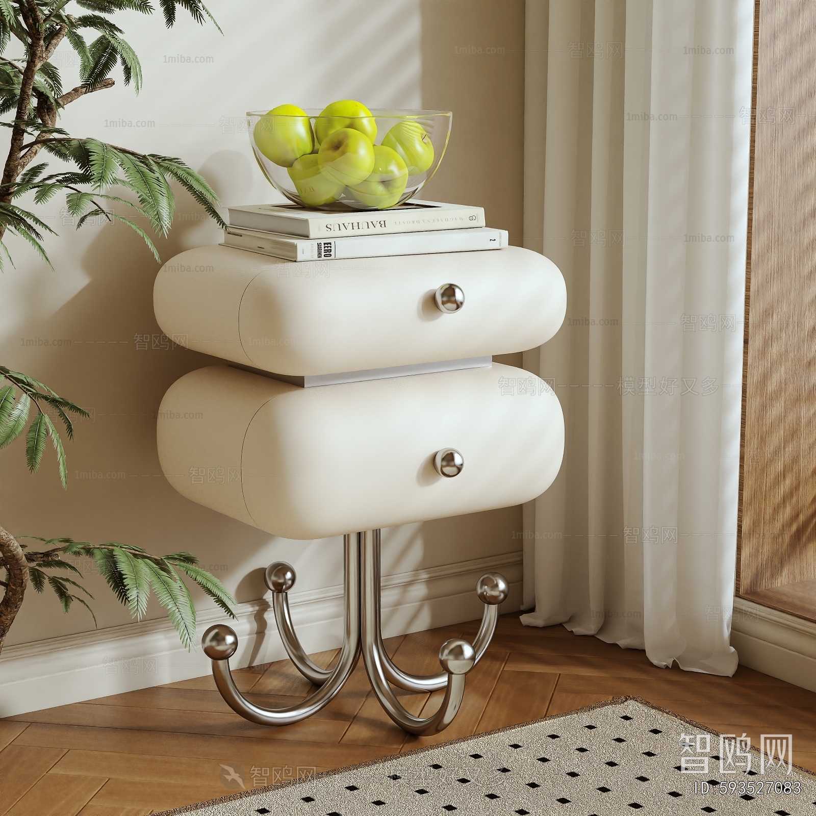 Modern Bedside Cupboard