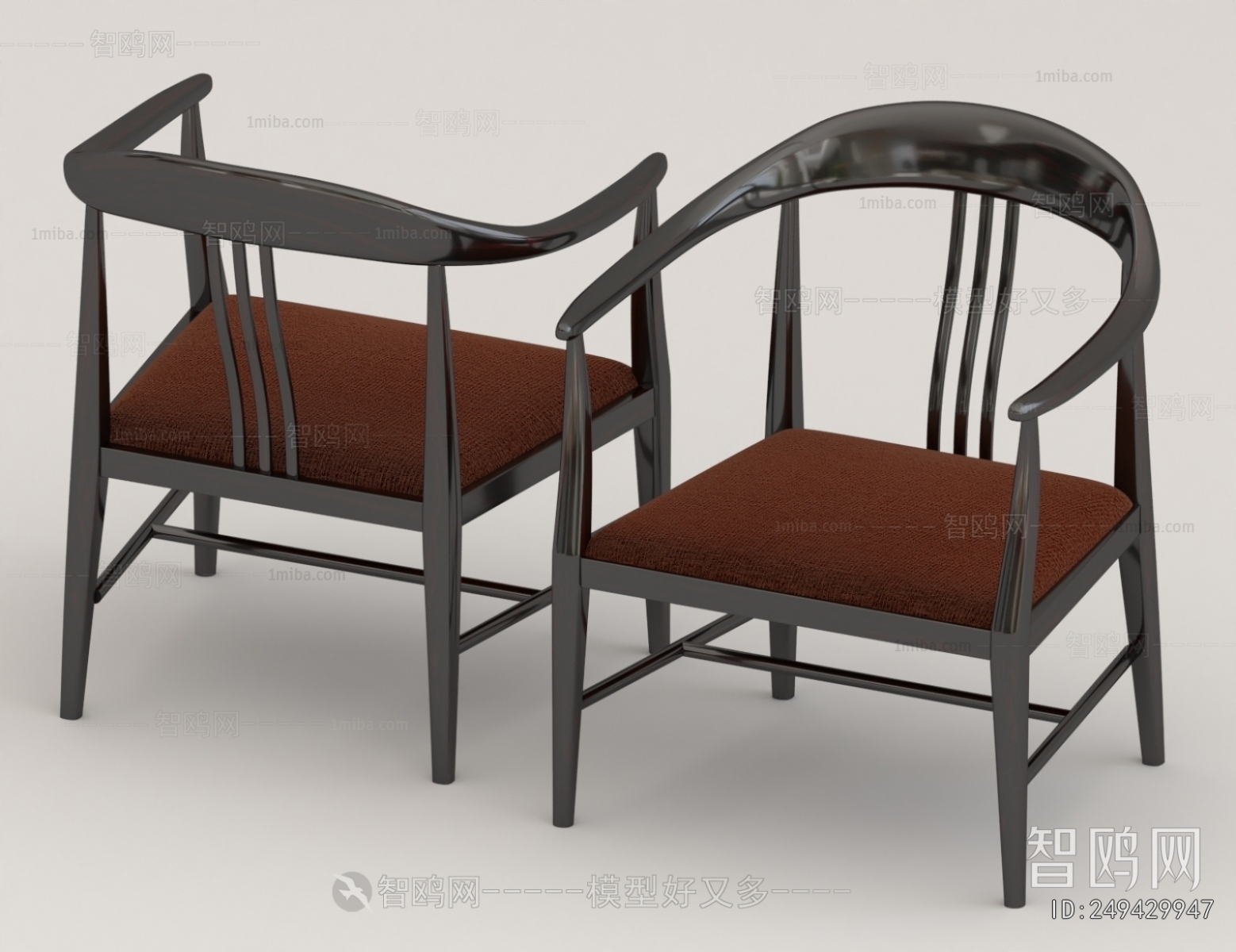 New Chinese Style Lounge Chair