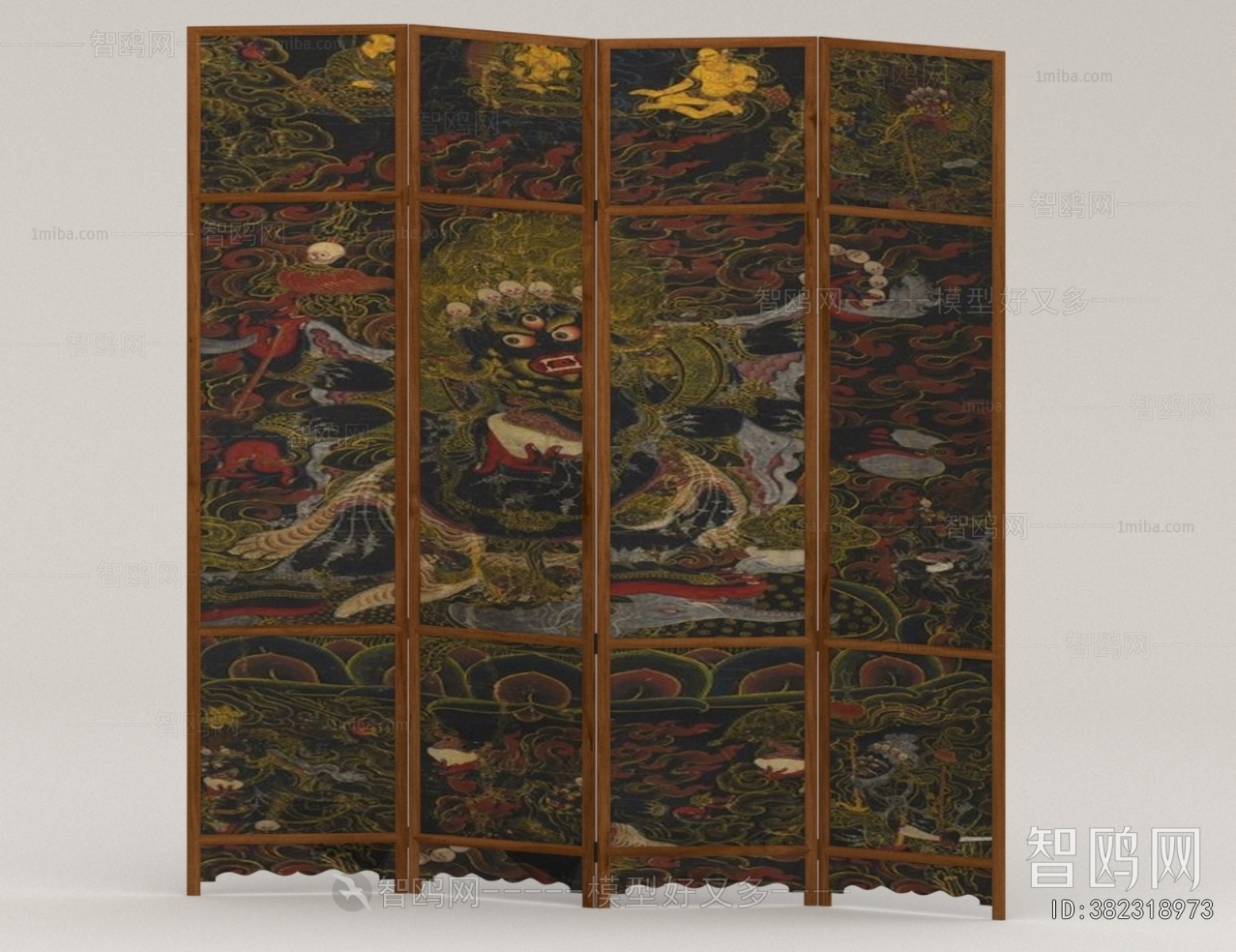 Chinese Style Partition