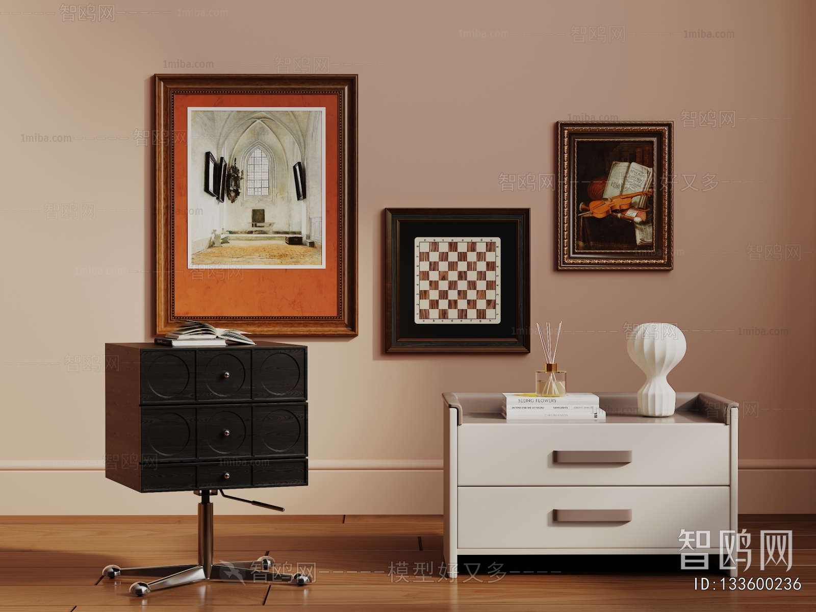 Modern Bedside Cupboard