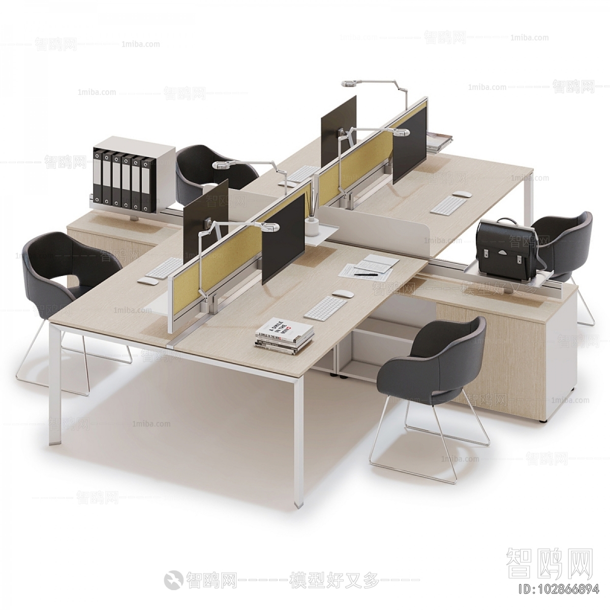 Modern Office Desk And Chair