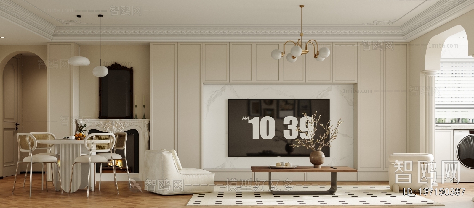 French Style A Living Room