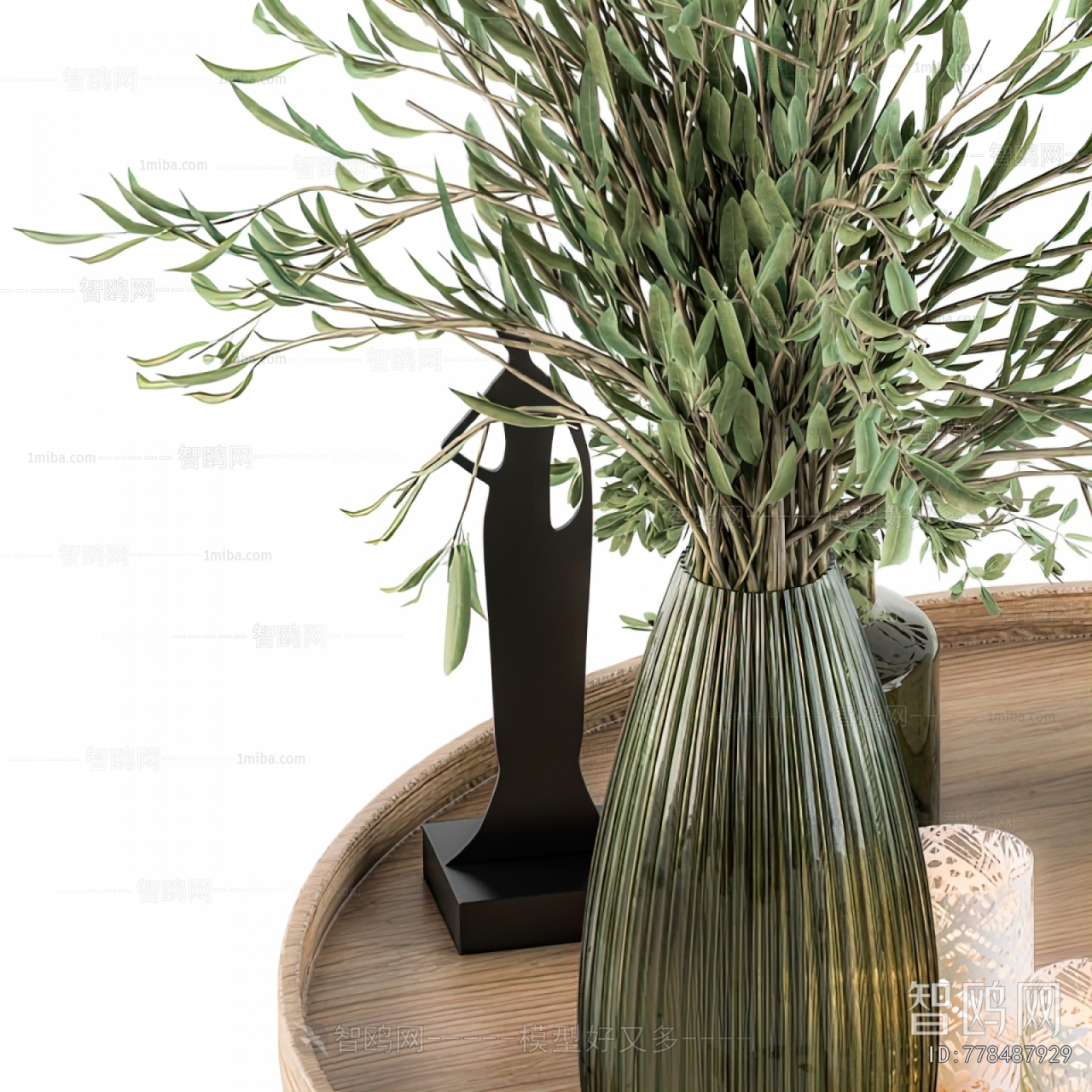 Modern Aquatic Green Plant