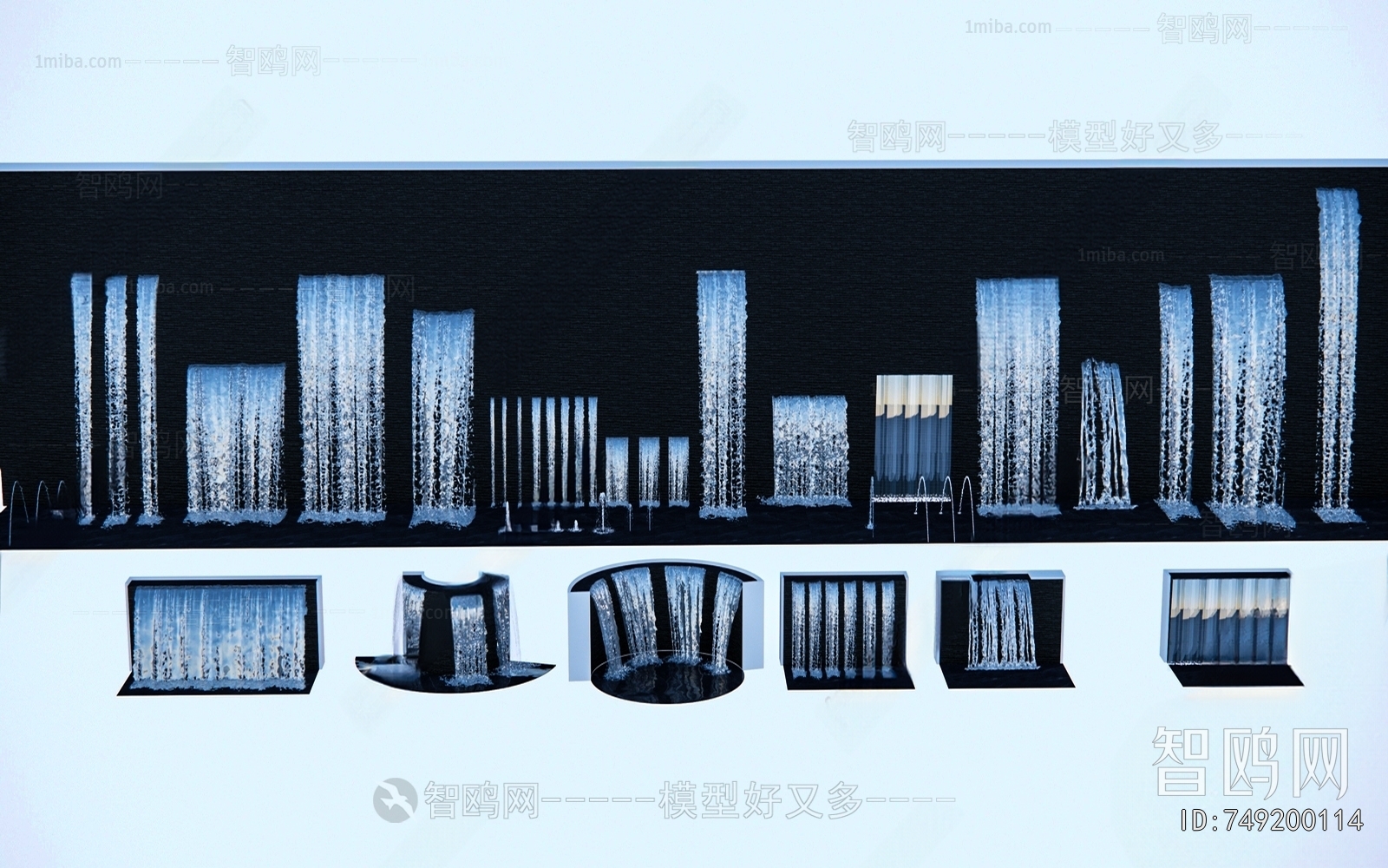 Modern Rockery Waterscape