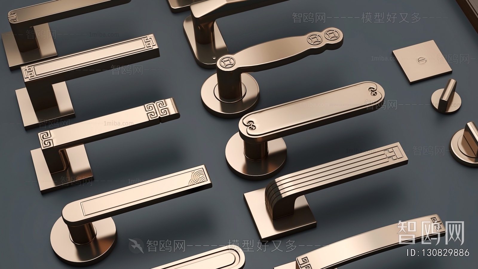 New Chinese Style Door Handle