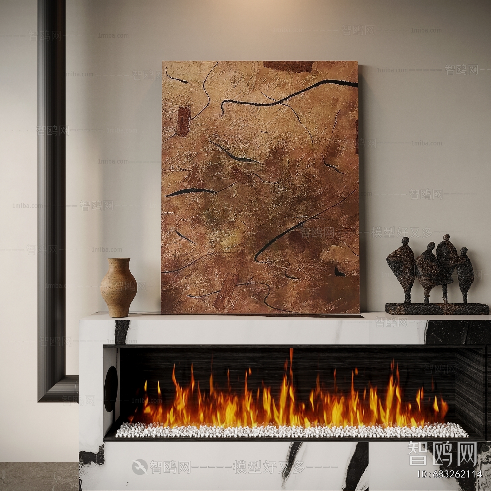 Wabi-sabi Style Painting