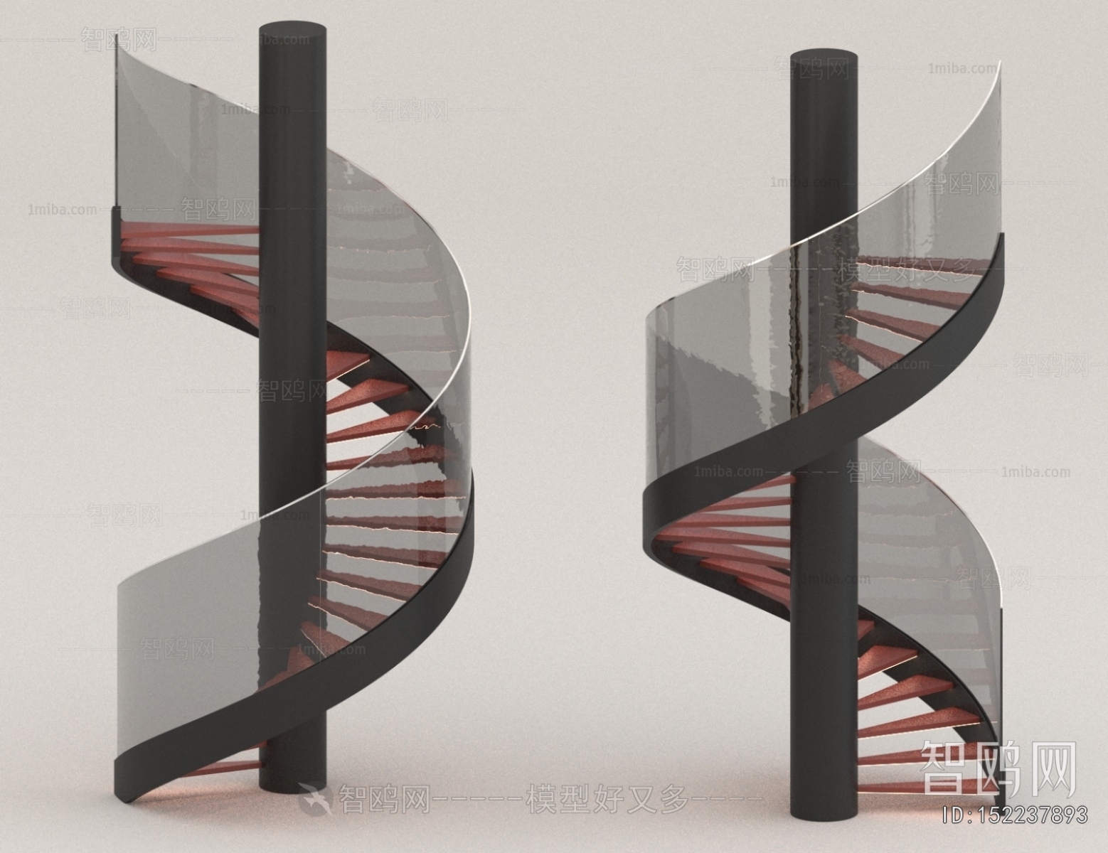 Modern Rotating Staircase