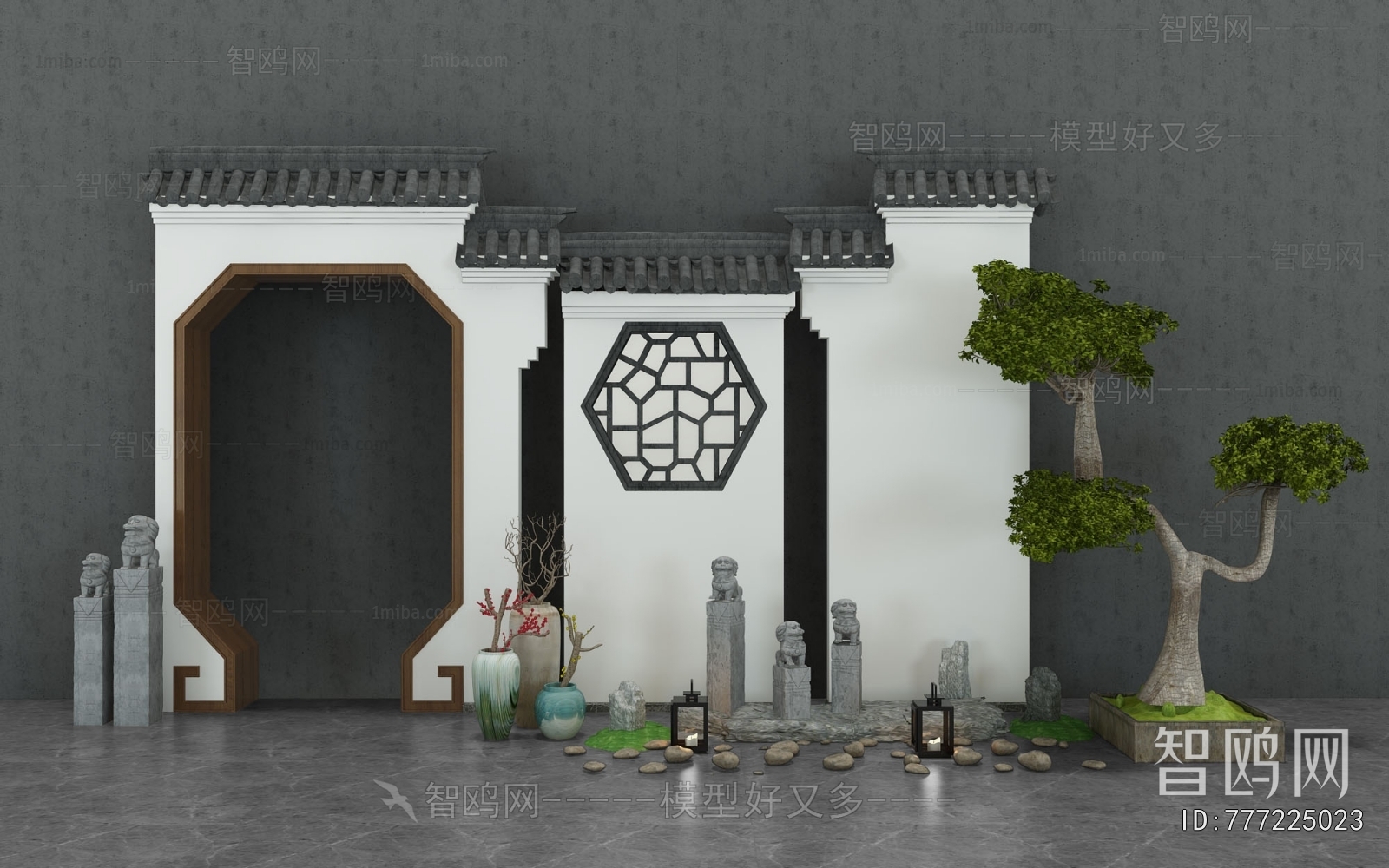 New Chinese Style Garden
