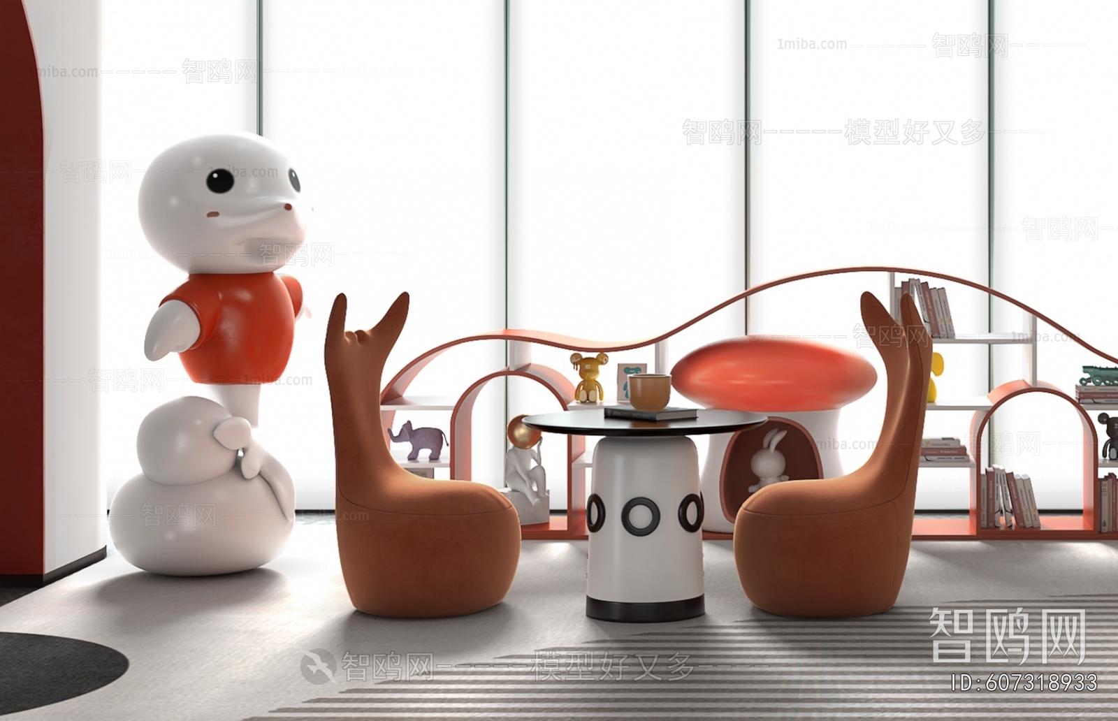 Modern Real Estate Sales Office