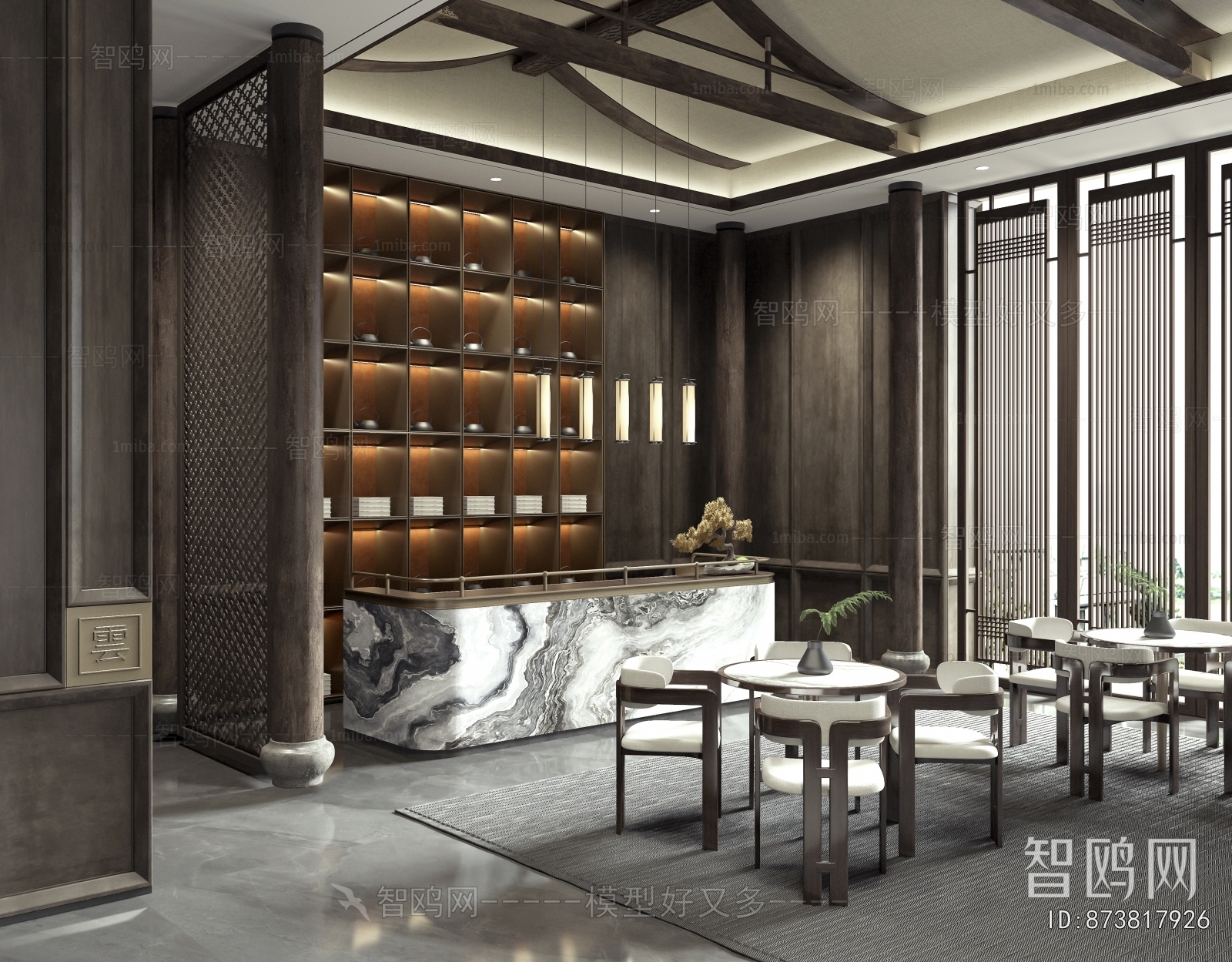 New Chinese Style Reception Hall