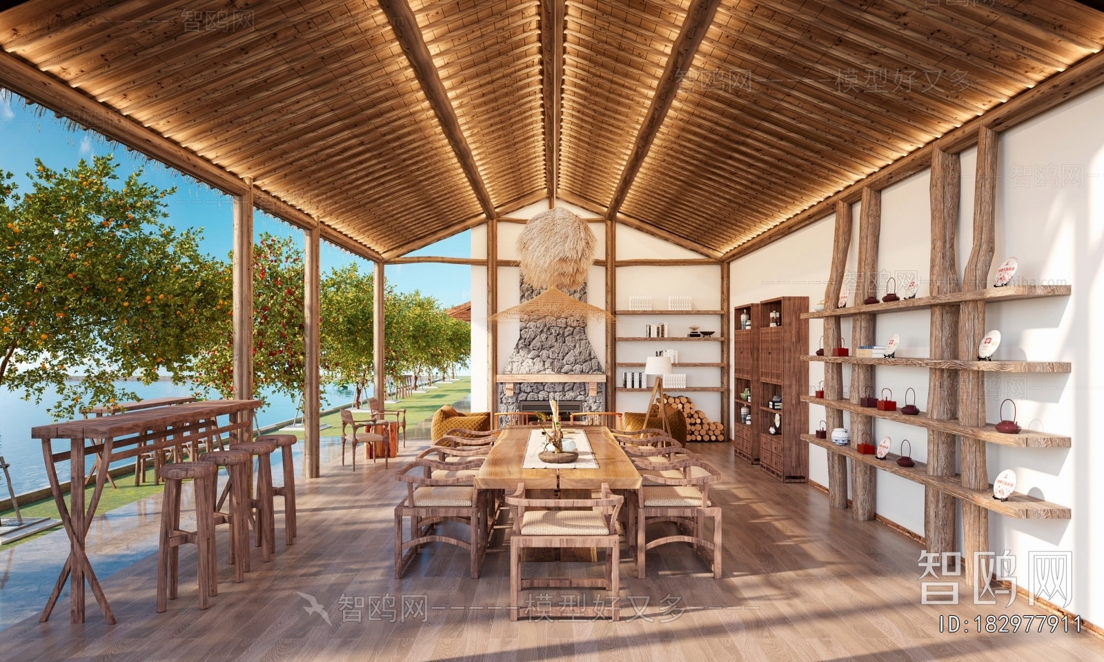 New Chinese Style Residential Hostel